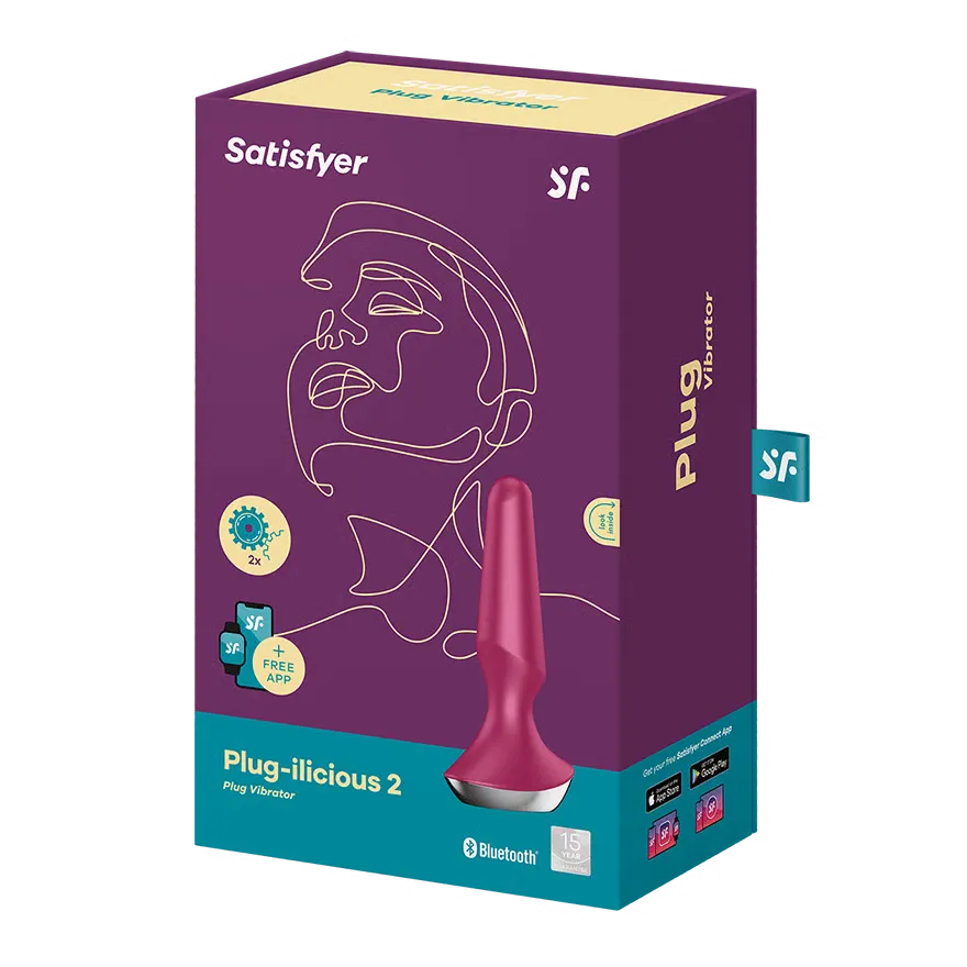 Satisfyer(德國) Plug-ilicious 2 Connect App 智能震動肛塞 1 Satisfyer Plug-ilicious 2 Connect App 智能震動肛塞