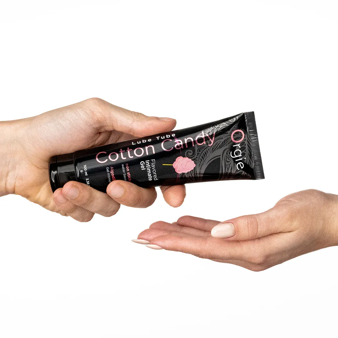 Orgie (葡萄牙) LUBE TUBE 棉花糖口交潤滑劑 100ml 5 Orgie 葡萄牙製 棉花糖口交潤滑液 水性潤滑配方 甜蜜柔香 清爽潤滑不黏