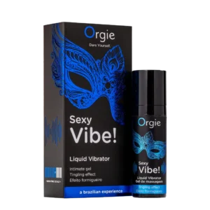 ORGIE（葡萄牙） Sexy Vibe! Liquid Vibrator 震動酥麻快感液｜亞馬遜植物配方・瞬間震動・快感升級