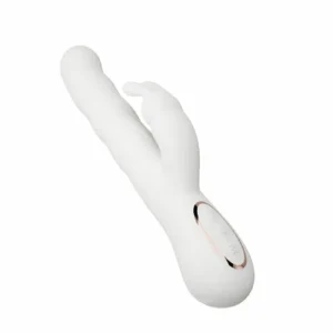 MYTOYS MyWave 波波兔 瘋狂蠕動雙頭按摩棒 雙馬達強震 內外刺激蠕動震動棒白色