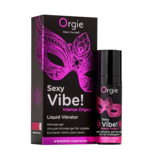 ORGIE (葡萄牙) Sexy Vibe! Intense Orgasm 多重感官震動酥麻快感液｜冰熱交替・亞馬遜植物配方・極致酥麻震感
