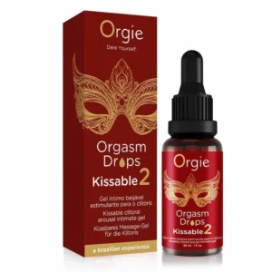Orgie Orgasm Drops Kissable 2 女性感應潤滑液 葡萄牙製 紅蘋果風味 溫感潤滑