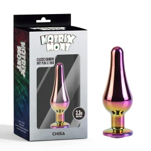 CHISA 彩虹寶石肛塞 Classic Rainbow Butt Plug