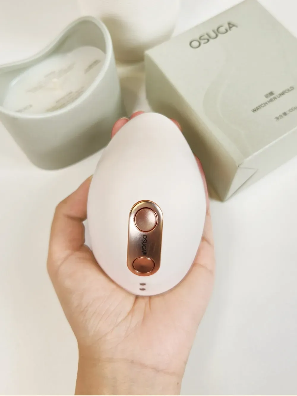 OSUGA 大人糖 Kiss 陰蒂敲擊加熱震動器