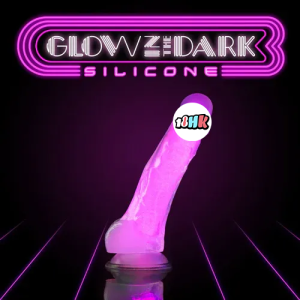 Blush Neo Elite Paradise Glow 深霓虹粉紅假陽具正面視圖