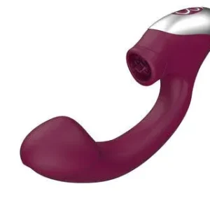 TITANA 舔震強力G點按摩棒 寶石紅色