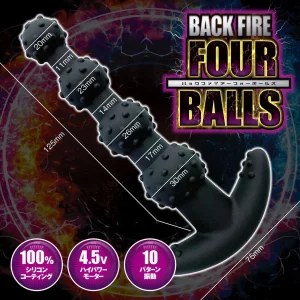Love Factor BACK FIRE FOUR BALLS 四段後庭塞