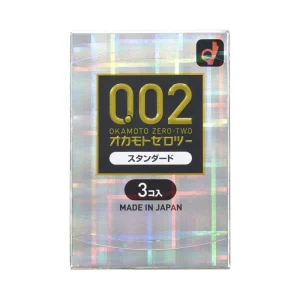 OKAMOTO(日本) 薄度均一 0.02EX 安全套（日本版）3 片裝