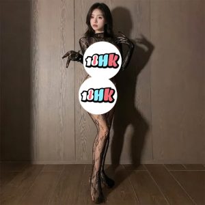 Costume Garden – GB-810 花卉蕾絲全身連體網衣