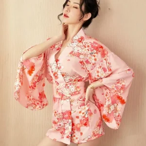 Daydream 花魁物語 ZA0079PI 迷你和服 正面展示