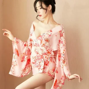 Daydream 花魁物語 ZA0079PI 迷你和服 正面展示