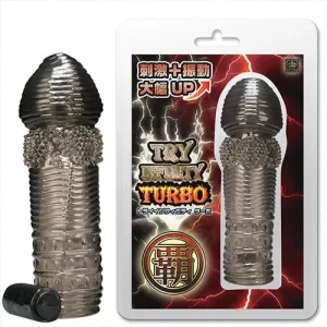 TRY INFINITY TURBO 霸 增粗震動延時套